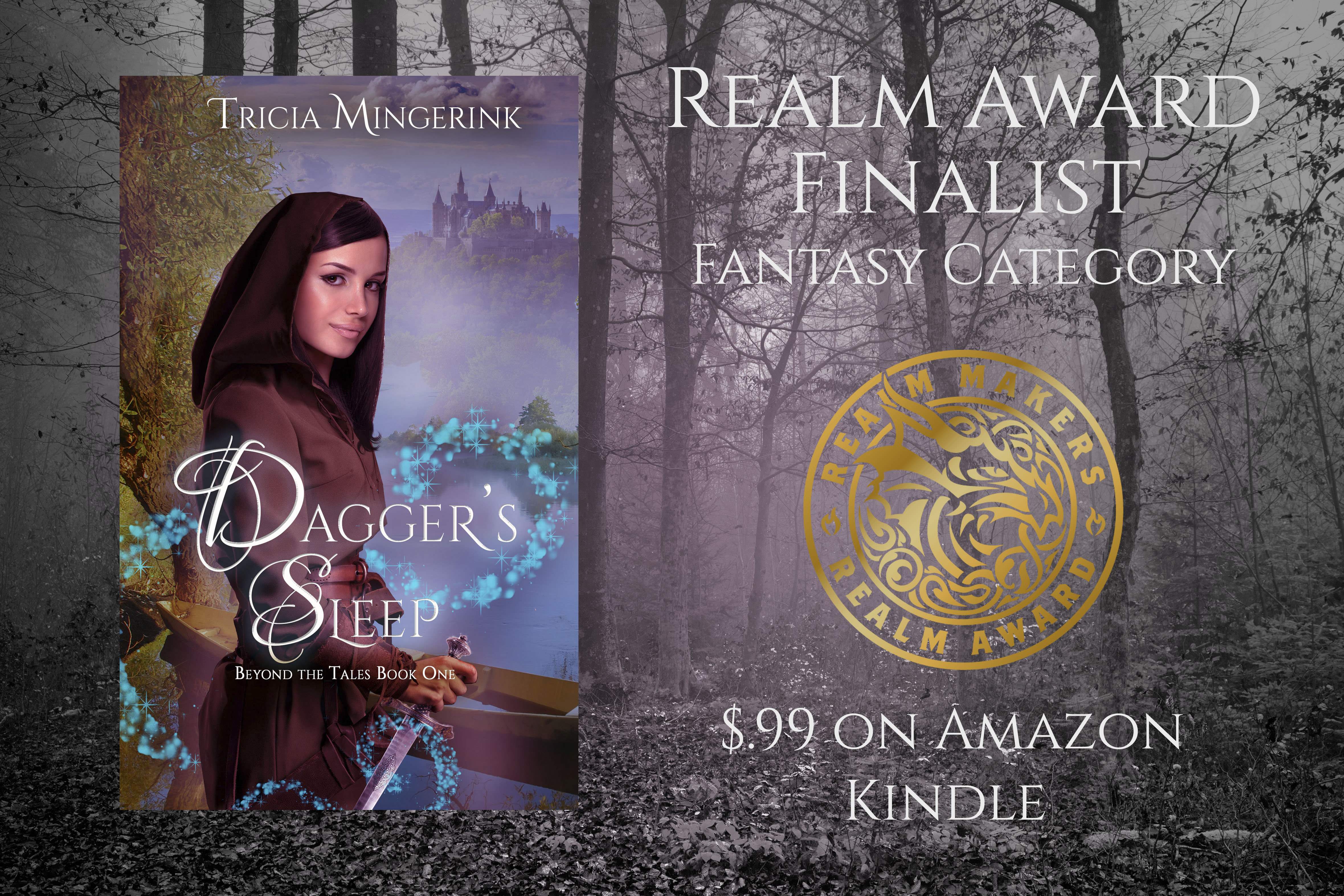 Dreamy green color forest